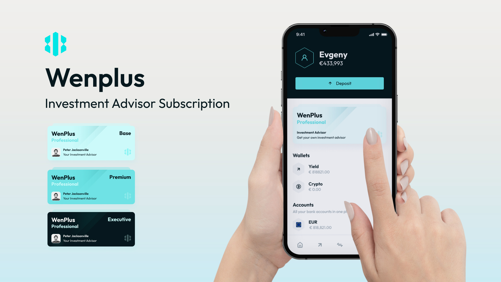 Wenplus mobile subscription screen